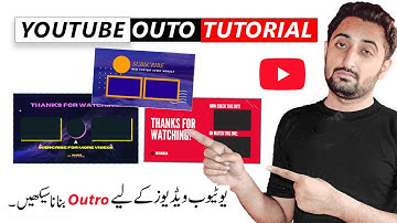 How To Make Outro For YouTube Videos Free | Best Professional End Screen Templates Free