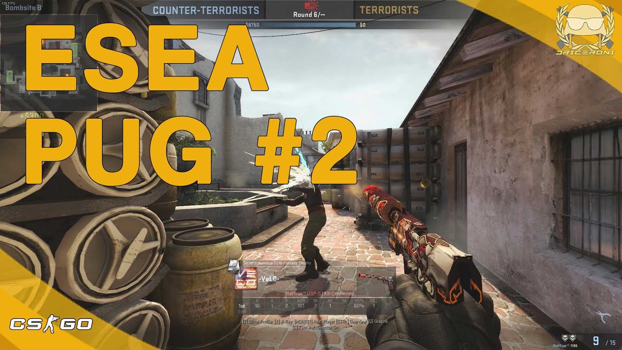 CS:GO | ESEA Pug #2 [I'm Back.] - YouTube