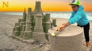 She Quit Her Job and Became A Professional Sandcastle Builder