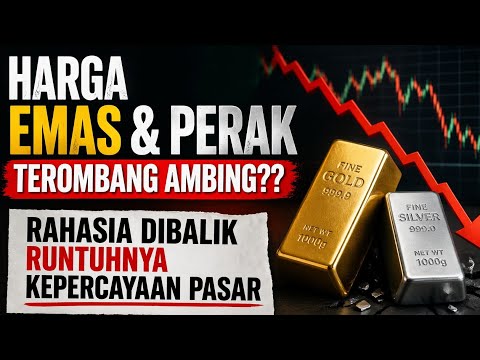 Harga Emas & Perak Terombang Ambing??Rahasia Dibalik Runtuhnya Kepercayaan Pasar