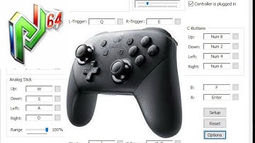 How to use : Nintendo Switch Pro Controler auf Project64