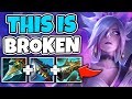 WTF?! THIS RIVEN BUILD IS 100% BROKEN IN HIGH ELO! (ABUSE THIS BUILD) - League of Legends