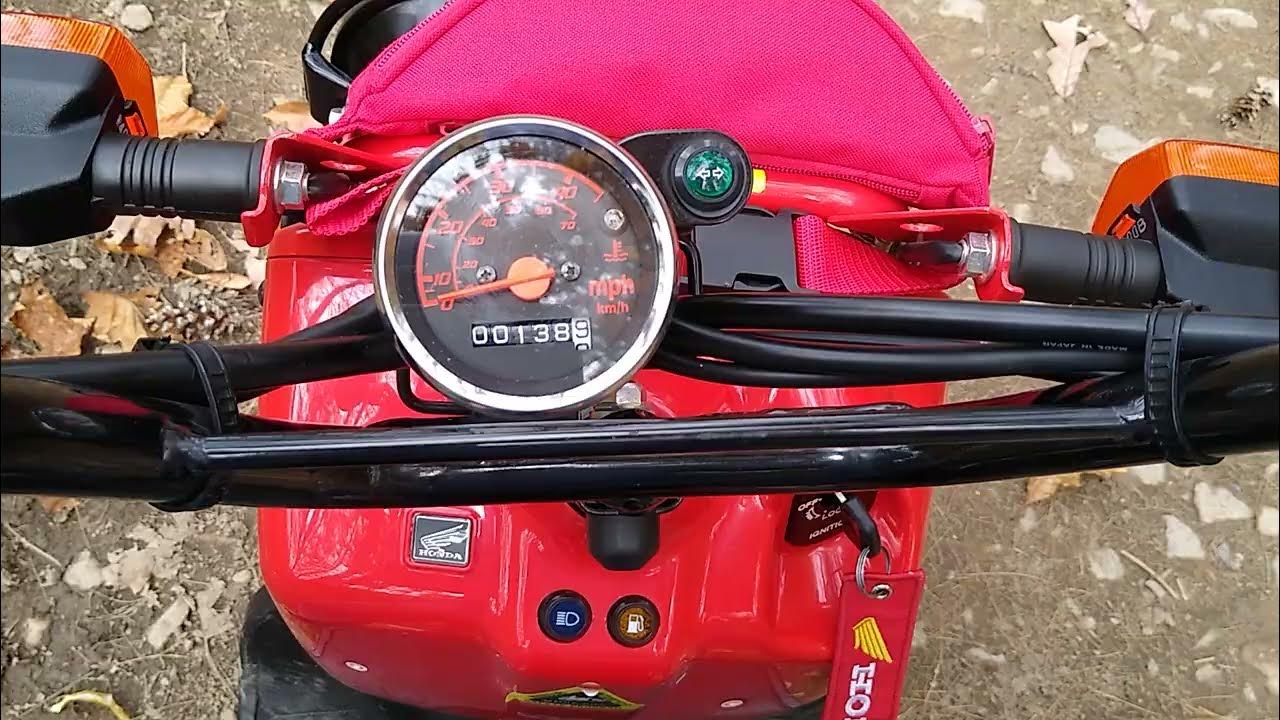 Honda Ruckus off road. - YouTube