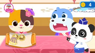 Nhà Hàng Sushi, Nhà Hàng Nhật Bản Của Bé Gấu Trúc | Trò Chơi Học Nấu Ăn Cho Bé screenshot 5