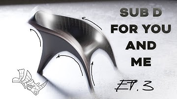 Fixing Bad Topology in Rhino SubD – Clean Quads & Edge Flow