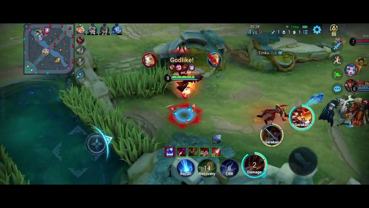 Nakoruru jungler anti-hero carry #wonosobo #honorofkings #nakoruru #snk