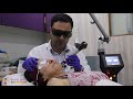 Laser toning treatment procedure by Dr Syed Nazim