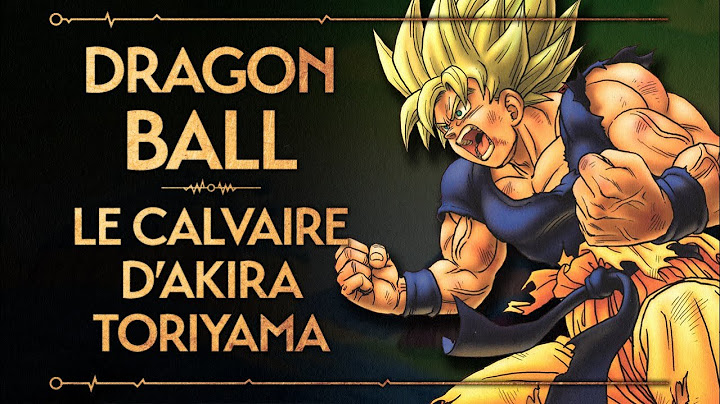 DRAGON BALL - LE CALVAIRE D'AKIRA TORIYAMA - PVR #12