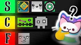 EVERY GEOMETRY DASH CUBE - TIERLIST (real) | Geometry Dash 2.11