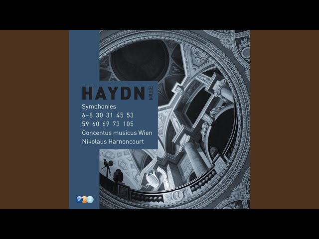 Haydn - Symphonie n°83:1er mvt : Concentus Musicus Vienne / N.Harnoncourt
