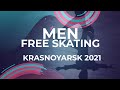 LIVE 🔴 | Men  Free Skating | Krasnoyarsk - 2021 #JGPFigure