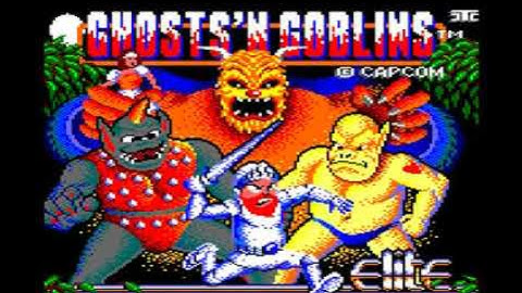 Ghosts N Goblins on Amstrad CPC 464