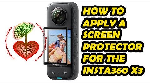 How to Apply a Screen Protector on the Insta360 X5 X4 X3