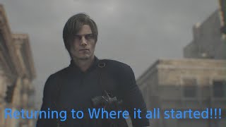 Resident Evil Requiem Playthrough part 5 Leon returns to racoon city!!!