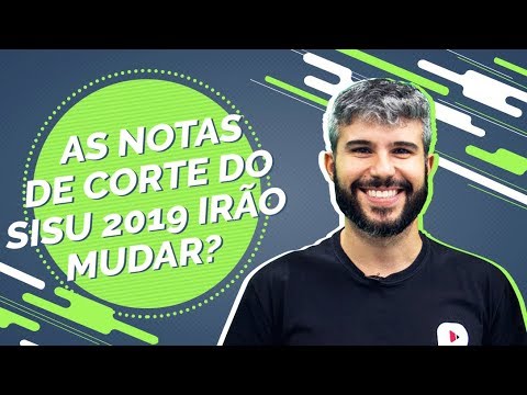 | Live | As notas de corte do Sisu 2019 irão mudar? | Prof. Diego Viug enem descomplica 2019