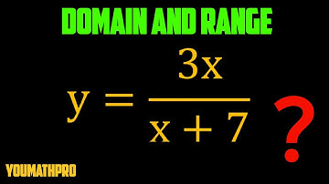 Domain and range of rational function (bangla) class 11| part -01#algebra #youmathpro #domainrange