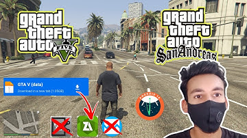 INSTALL GTA 5 GRAPHICS UPGRADED MODPACK ON GTA SA ANDROID | ALL GPU SUPPORTED 2025 | GAMERZ LUCK