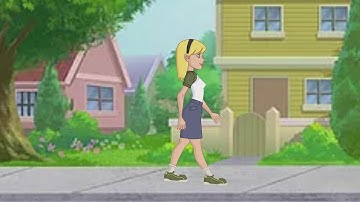 Experimental walk cycle in Moho Pro 12