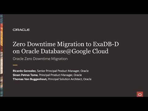 Migrate Oracle Databases