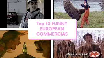 Top 10 FUNNY old  EUROPEAN COMMERCIAS I celeb4u