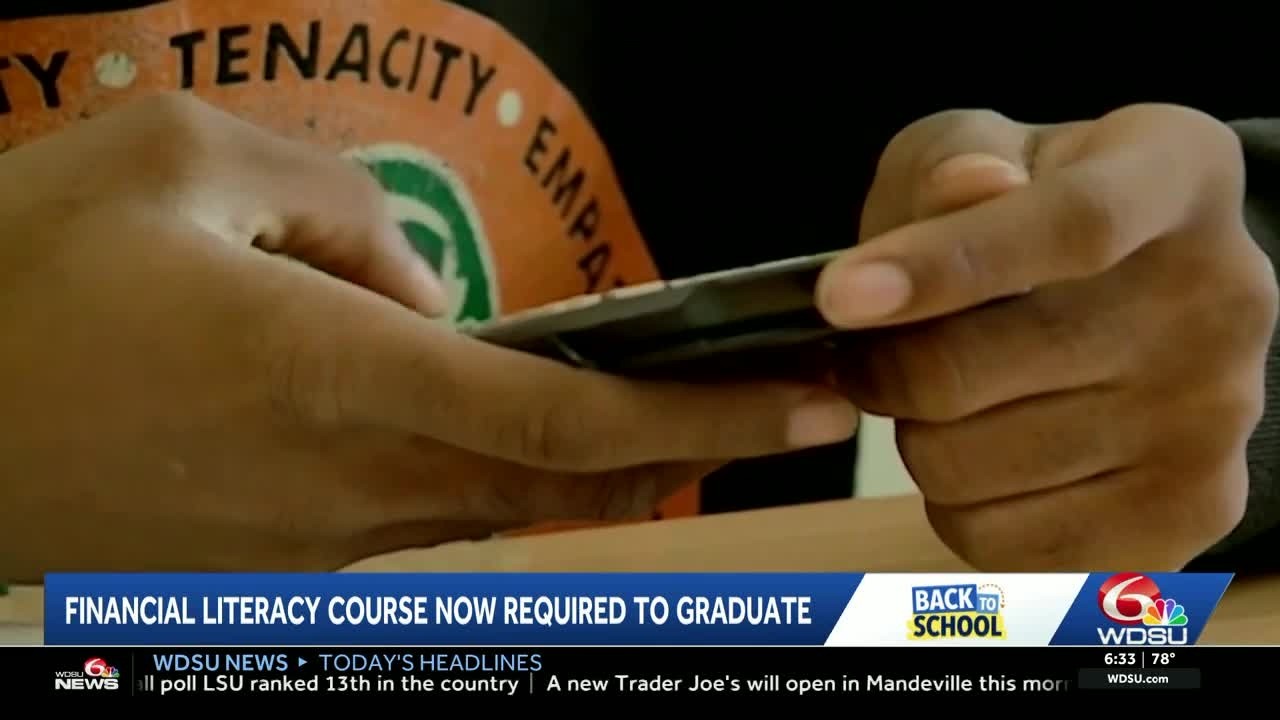 ⁣Louisiana students to enroll in financial literacy classes in order to graduate