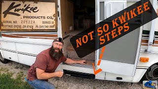 RV Power Steps Stuck  Kwikee/Lippert