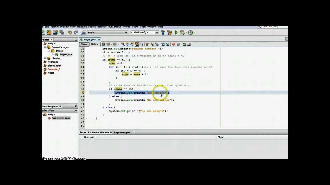 Friends Numbers - Java with Netbeans- NUMEROS AMIGOS JAVA NETBEANS ...