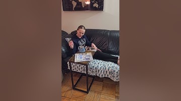 VASAGLE C-Shaped End Table | Perfect Small Side Table for Couch & Bedside - Rustic Brown & Black