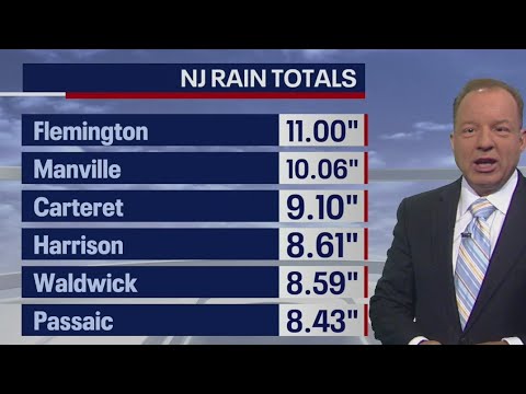 Tropical Storm Ida drops historic rain totals