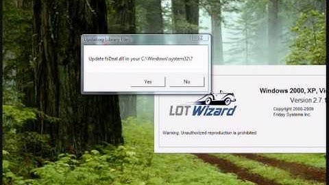 Activate Lot Wizard to run your website