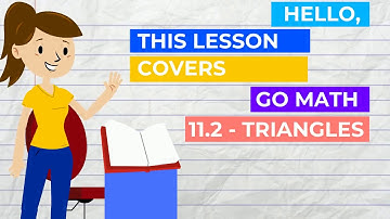 Go Math 5th Grade - 11.2 - Triangles (Common Core Math)