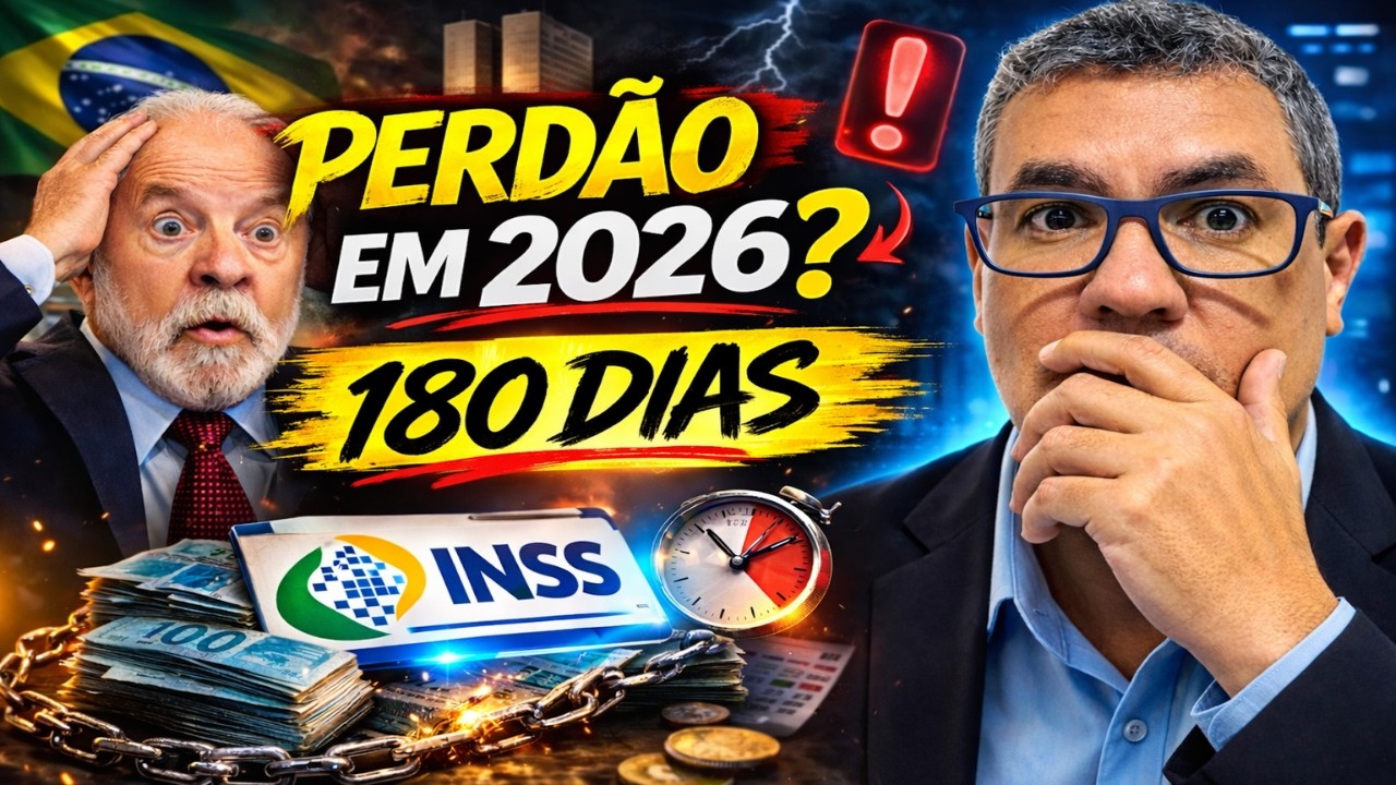 ✅PERDÃO EM 2026? A VERDADE Sobre os 180 Dias do Consignado do INSS !!!🚨