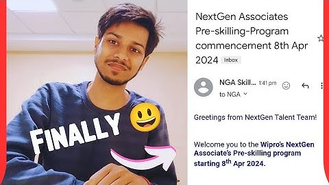 NGA Pre-Skilling Training Program - 08th April | Elite 2024 | Onboarding update soon 😃 Rishav hacx
