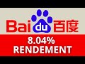 Bourse baidu  investir maiantenant 