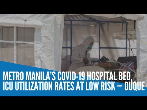 Metro Manila’s COVID-19 hospital bed, ICU utilization rates at low risk — Duque