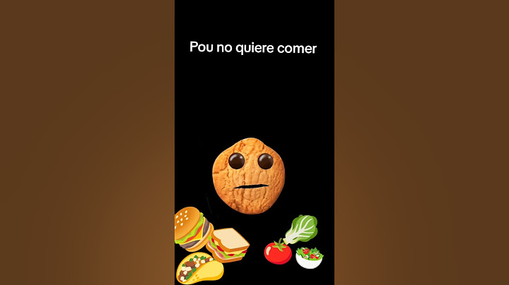 pou no quiere comer