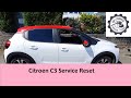 Service Light Reset * Oil Reset * Service zurücksetzen Citroen C3