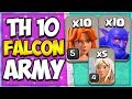 Best TH 10 Falcon Attack Guide | Mass Valkyrie Bowler | TH 10 Attack Strategy | Clash of Clans