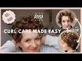 The ultimate curly hair routineno frizz