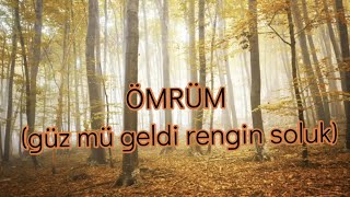 Ömrüm (güz mü geldi rengin soluk)