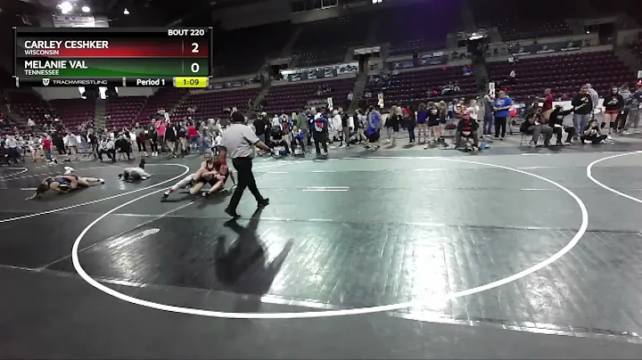 117 Lbs Quarterfinal - Melanie Val, Tennessee Vs C...