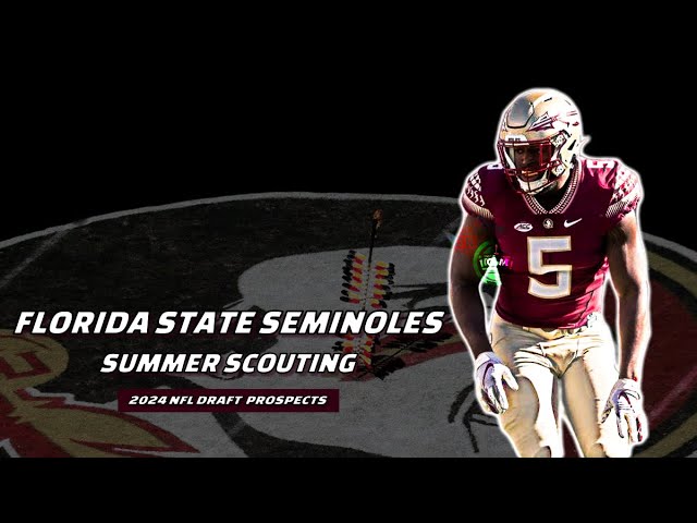 Pro Football Focus has a pair of Florida State Seminoles going in first  round of the 2024 NFL Draft