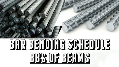 Bar bending schedule part 2 |BBS | Beam BBS in Excel and autocad