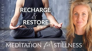 Deep Breathing Meditation to Recharge & Restore in Inner Stillness | 20 Min