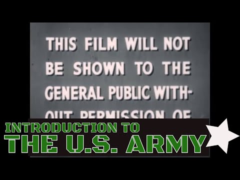 WWII INTRODUCTION TO THE U S ARMY 1944 INDUCTION OF SOLDIERS FILM Part 2 28924