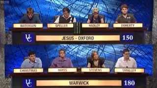 University Challenge - Jesus!