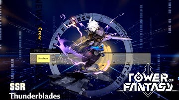 "CROW" SSR Characters Gacha Animation | Tower of Fantasy