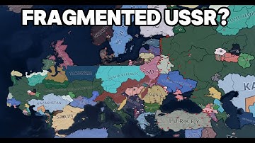 What if USSR was fragmented Hoi4 timelapse