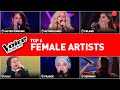 The BEST FEMALE performances in The Voice | TOP 6