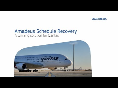 Amadeus Schedule Recovery: A Winning Solution for Qantas
